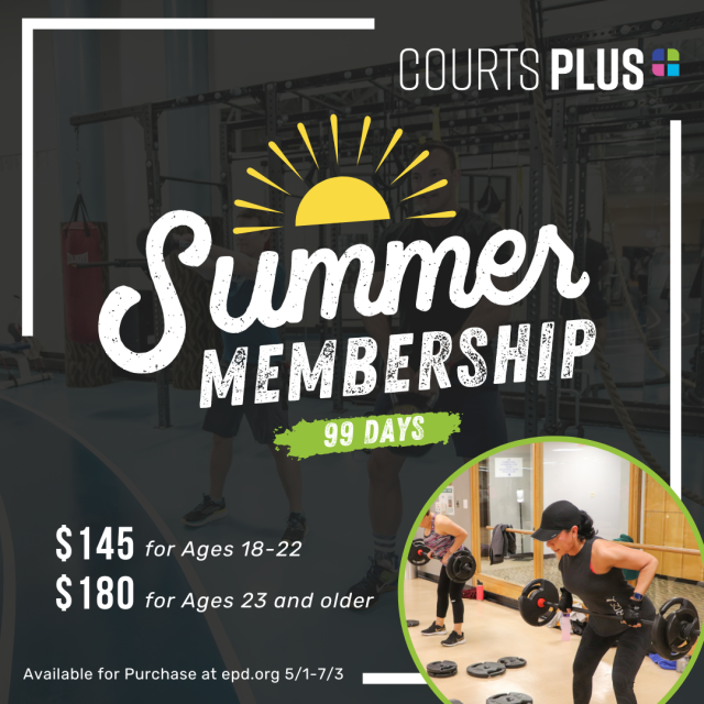 Courts Plus Summer Membership